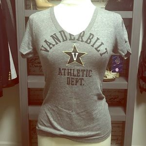 Vanderbilt v-neck tee